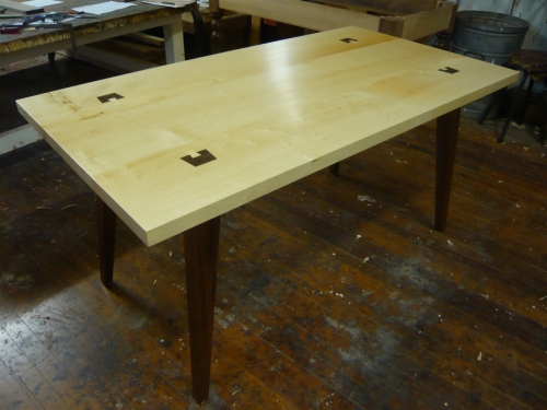 Huon pine and Blackwood table